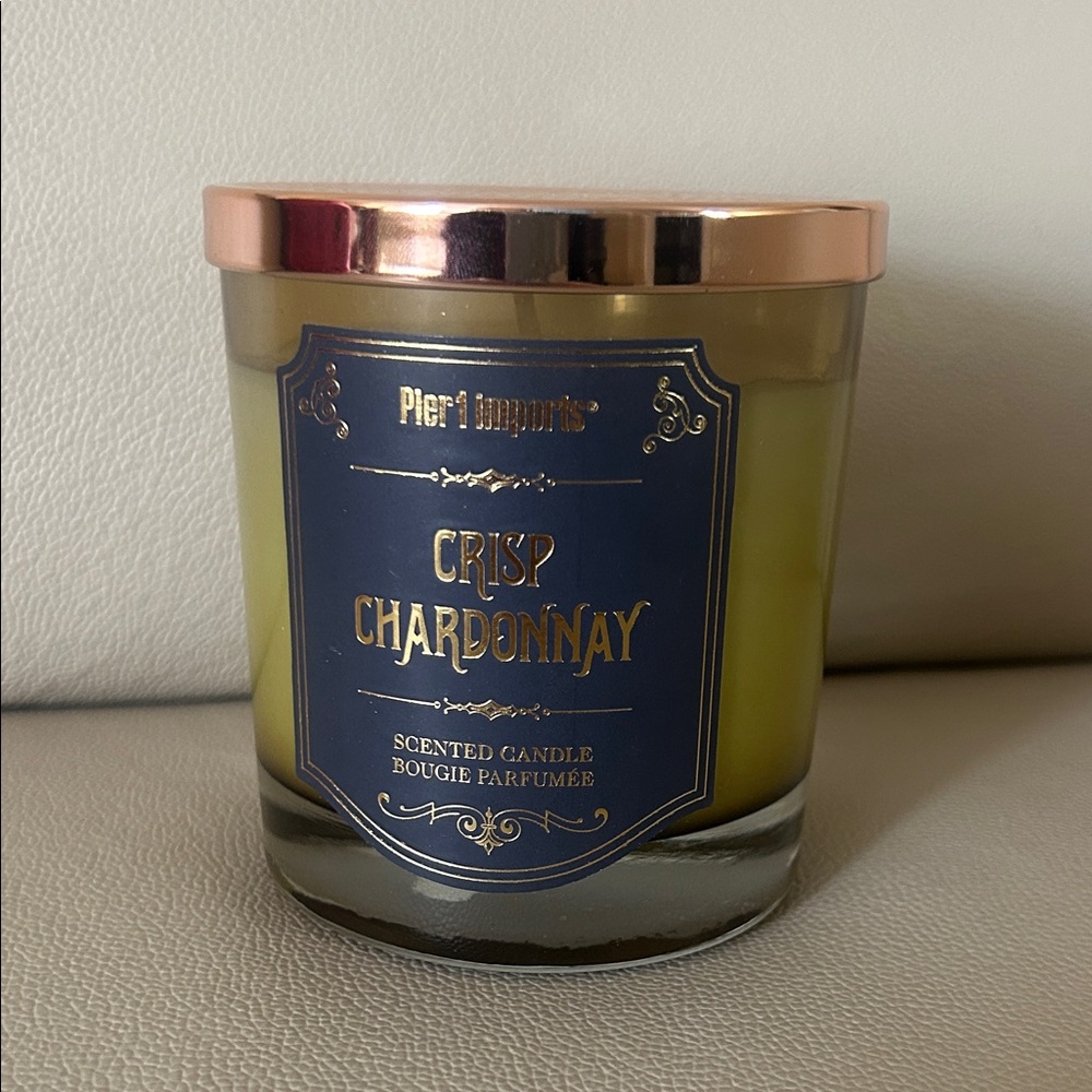 New Pier 1 Imports Crisp Chardonnay candle